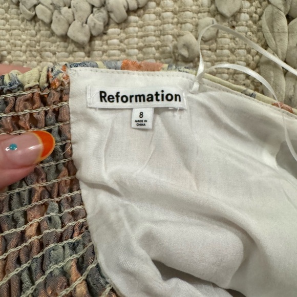 Reformation Giorgia floral tube top - Picture 4 of 4